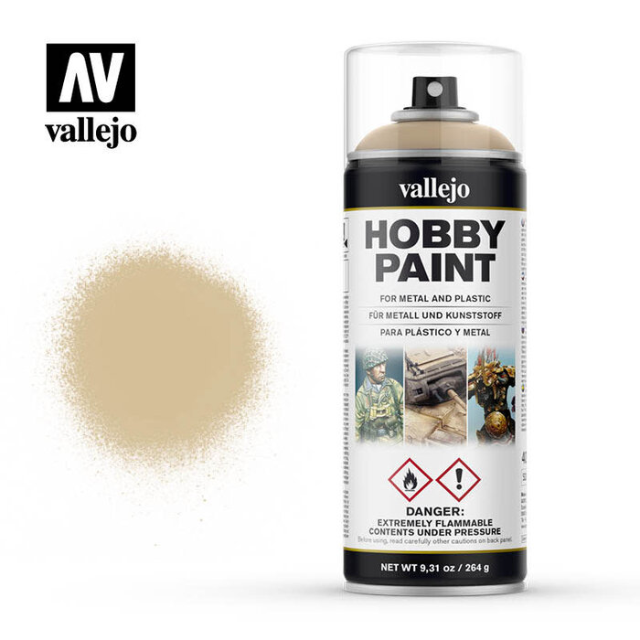 Vallejo Hobby Paint Spray (400 mL) - Bone White