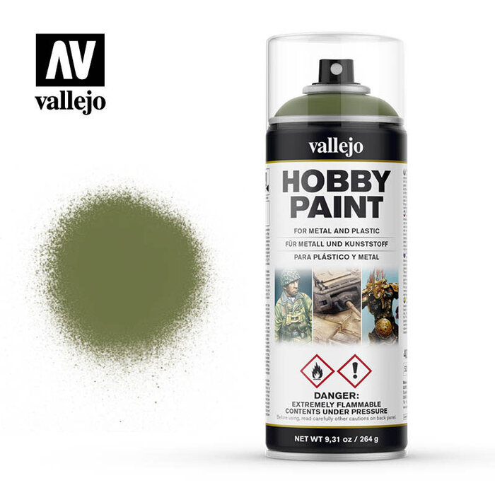 Vallejo Hobby Paint Spray (400 mL) - Goblin Green