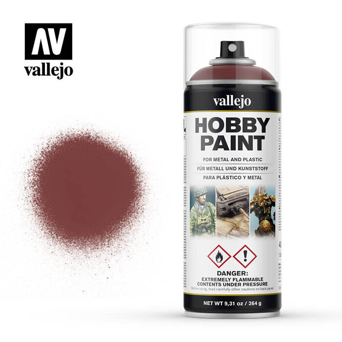 Vallejo Hobby Paint Spray (400 mL) - Gory Red