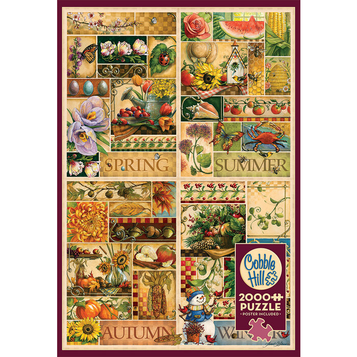 Cobble Hill Puzzles 2000 pcs - The Four Seasons