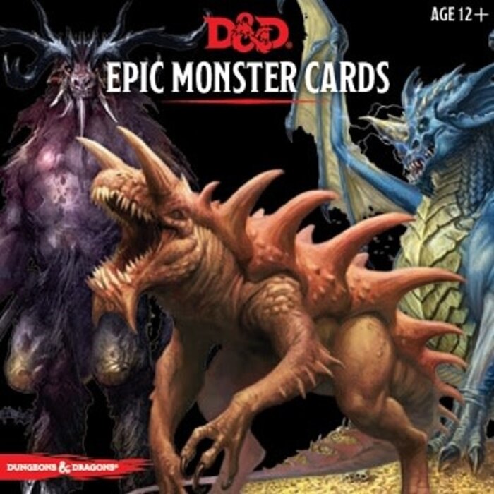 Wizards of the Coast Dungeons & Dragons 5E: Epic Monster Cards