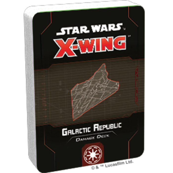 Fantasy Flight Games Star Wars X-Wing 2.0: Galactic Republic Damage Deck