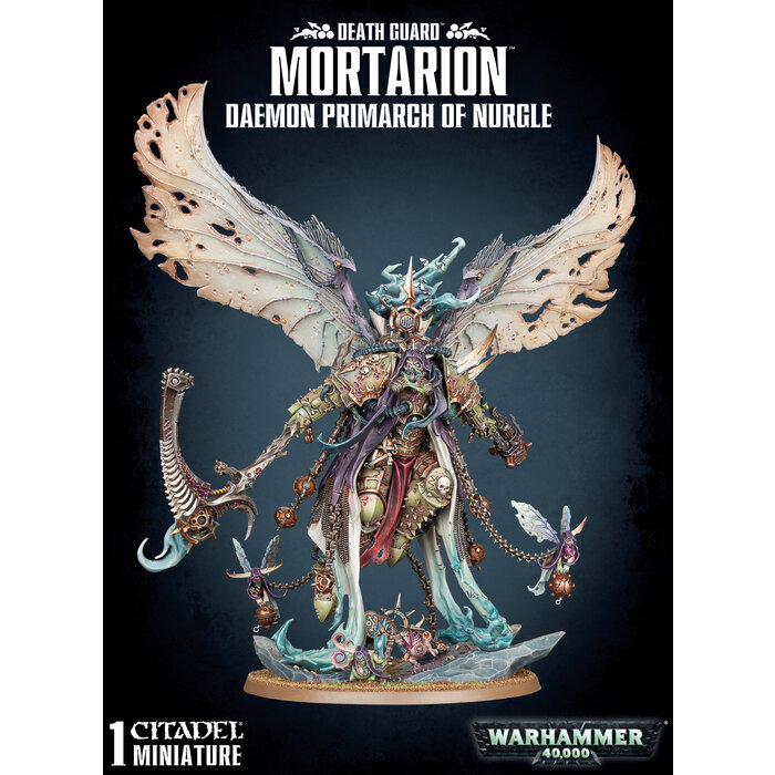 Games Workshop Warhammer 40K: Chaos Space Marines (Death Guard) - Mortarion, Daemon Primarch of Nurgle