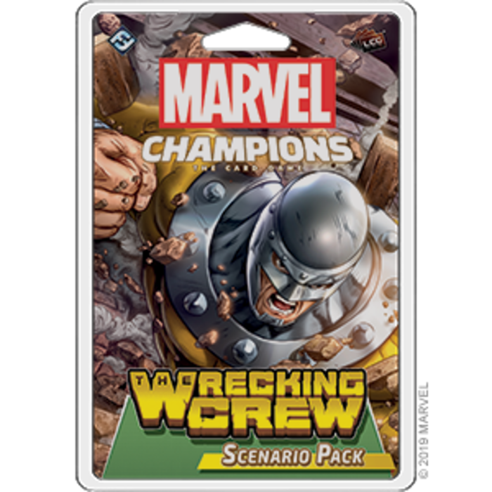 Fantasy Flight Games Marvel Champions LCG: The Wrecking Crew Scenario Pack