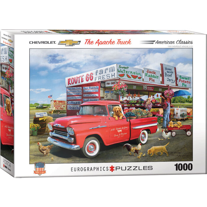 Eurographics 1000 pcs - The Apache Truck