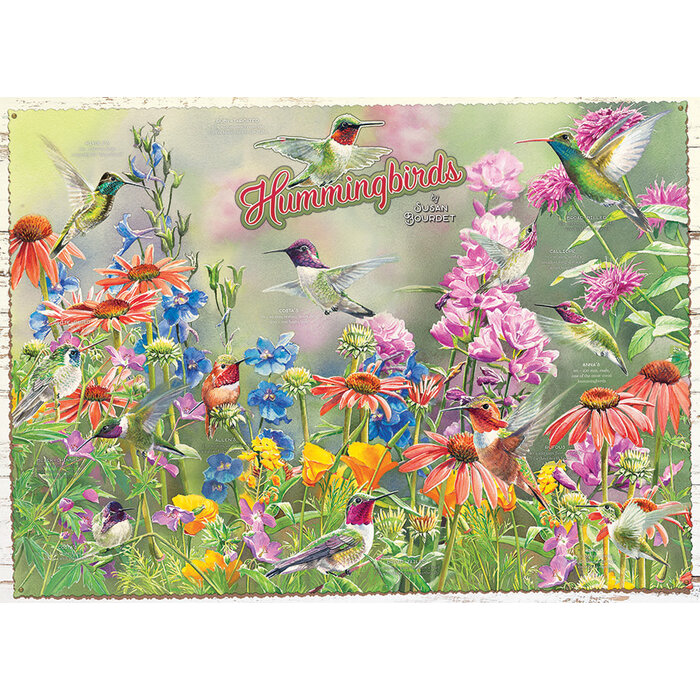 Cobble Hill Puzzles 1000 pcs - Hummingbirds