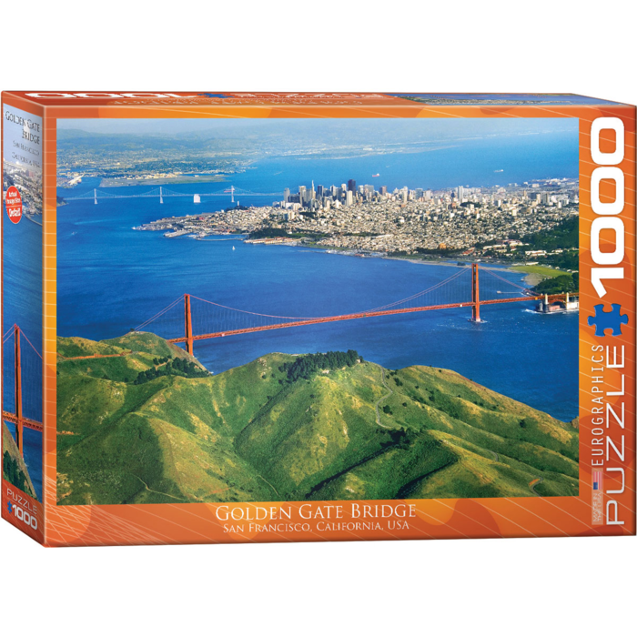 Eurographics 1000 pcs - Golden Gate Bridge California