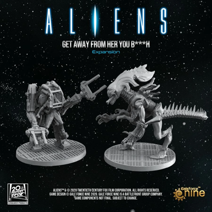 Gale Force Nine Aliens: Another Glorious Day in the Corps - Get Away From Her You B***h Updated Expansion