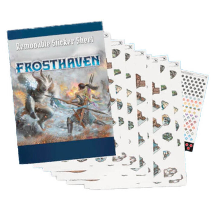 Cephalofair Games Frosthaven: Removable Sticker Set