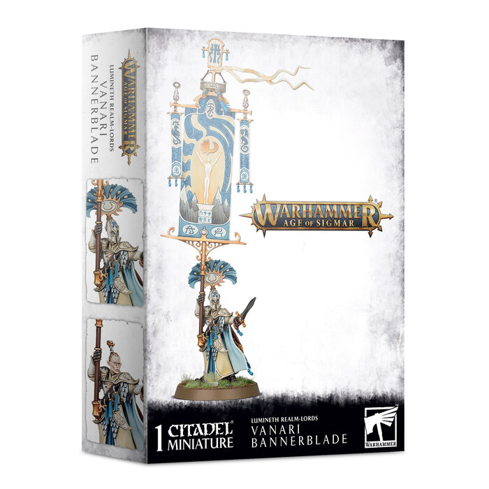 Games Workshop Warhammer Age of Sigmar: Lumineth Realm-Lords -  Vanari Bannerblade