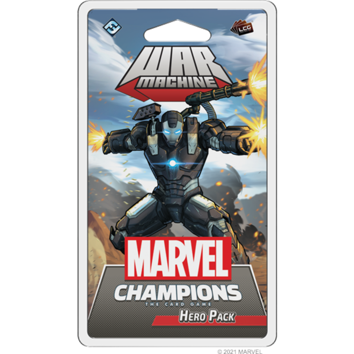 Fantasy Flight Games Marvel Champions LCG Warmachine Hero Pack
