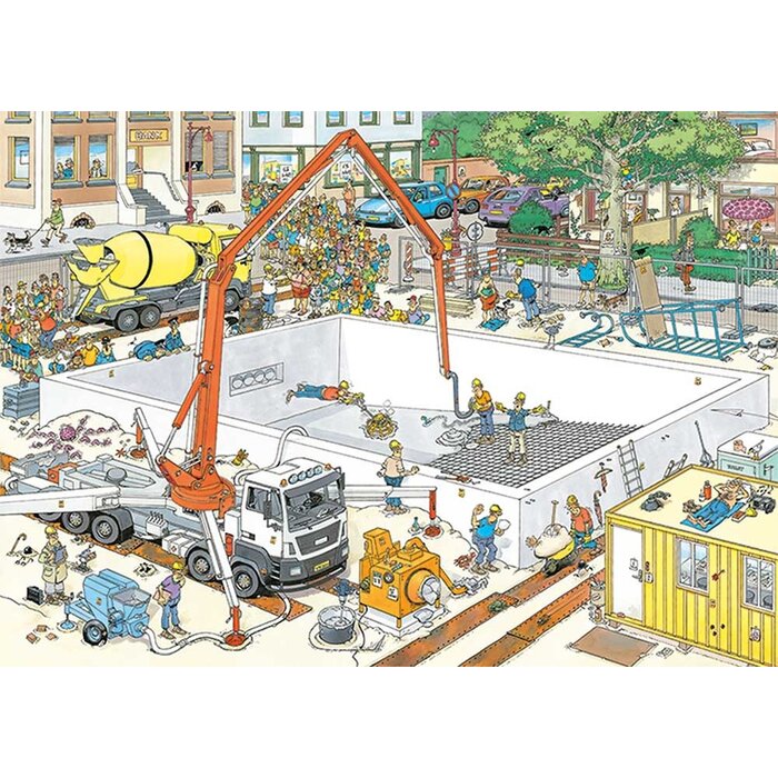 Jumbo Puzzles 1000 pcs - Jan van Haasteren: Almost Ready?