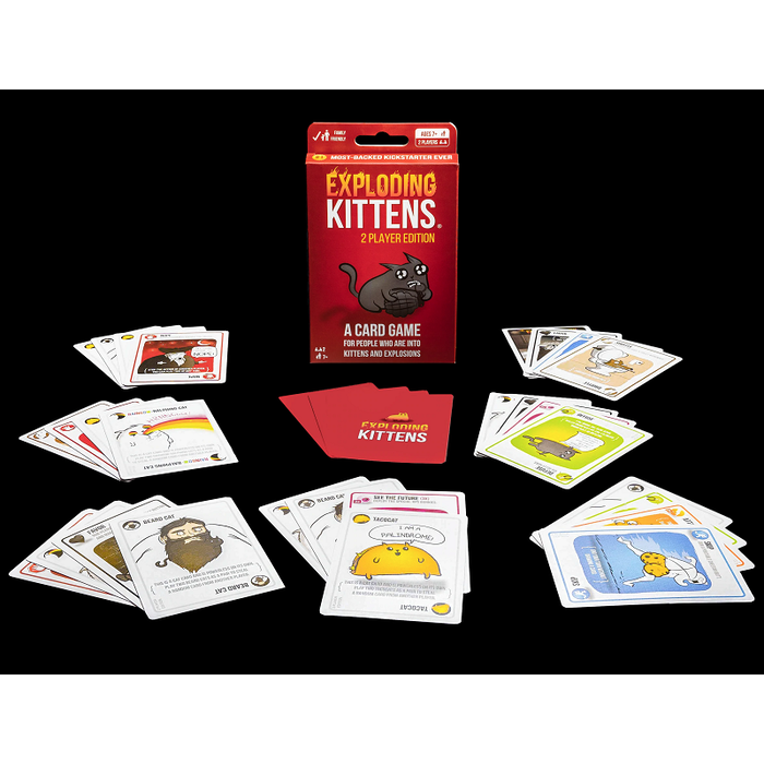 AdMagic Games Exploding Kittens: 2 Player Edition