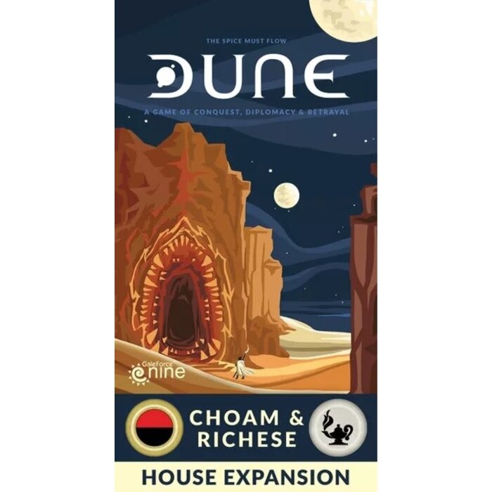 Gale Force Nine Dune: Choam and Richese House Expansion