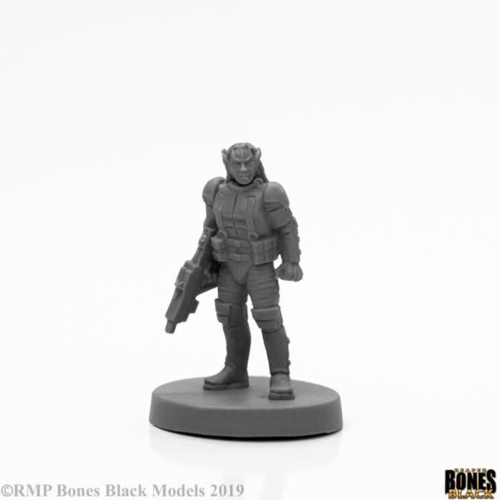 Reaper Miniatures Bones Black: Malvernis Soldier
