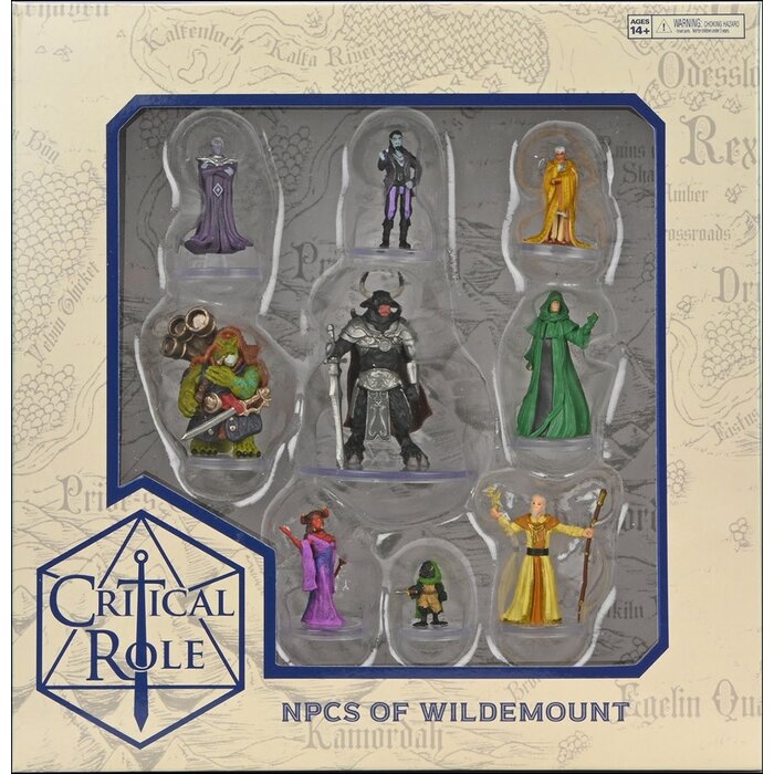 Wizkids/NECA LLC Critical Role: NPCs of Wildemount Premium Painted Miniature Set