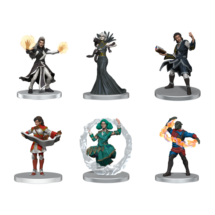 Wizkids/NECA LLC D&D Icons of the Realms: Strixhaven - Collection Box 2 Premium Painted Miniatures