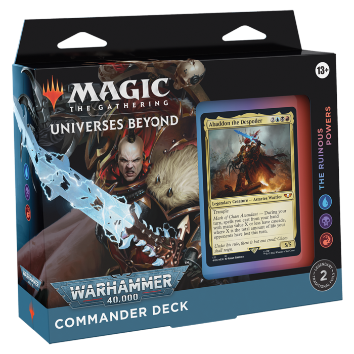 Wizards of the Coast Magic The Gathering TCG  Warhammer 40000 Commander Deck