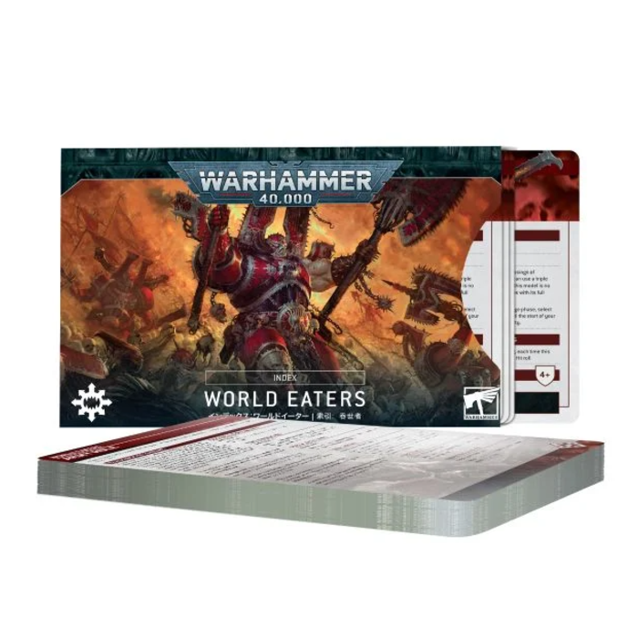 Games Workshop Warhammer 40K: Index Cards Chaos (10th Edition)