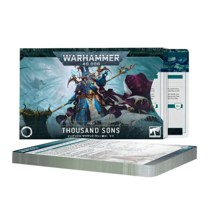 Games Workshop Warhammer 40K: Index Cards Chaos (10th Edition)