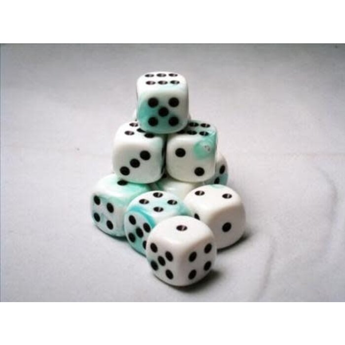 Chessex 12d6 Dice Block (16mm): Gemini (Assorted Colours)