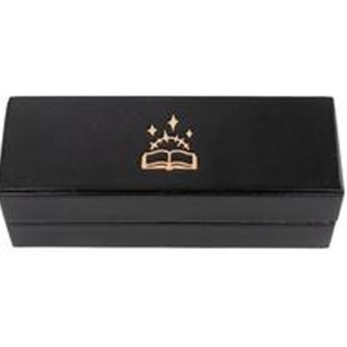 Roll 4 Initiative Faux Leather Dice Box & Rolling Tray