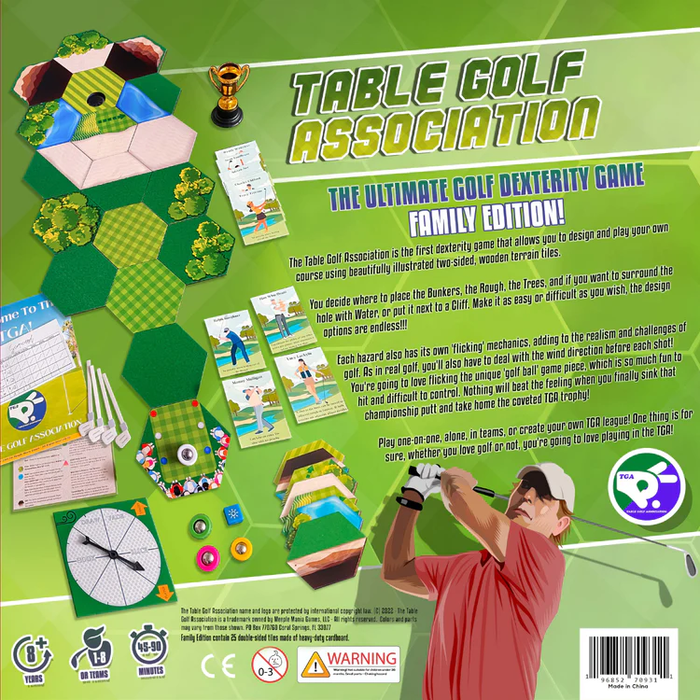 Misc Board Games Table Golf Association -