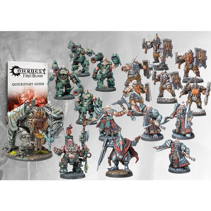 Para Bellum Wargames Conquest: First Blood - Dweghom Warband