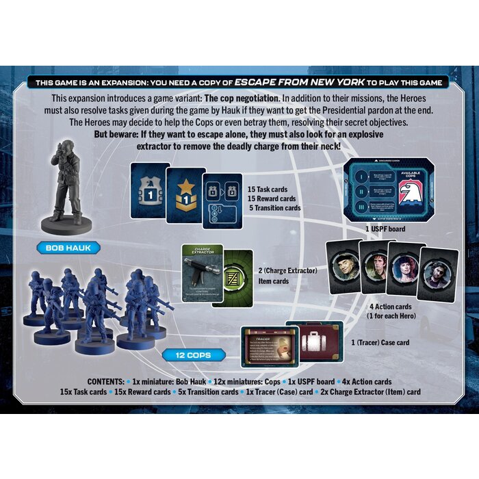 Pendragon Escape from New York: US Police Forces Expansion