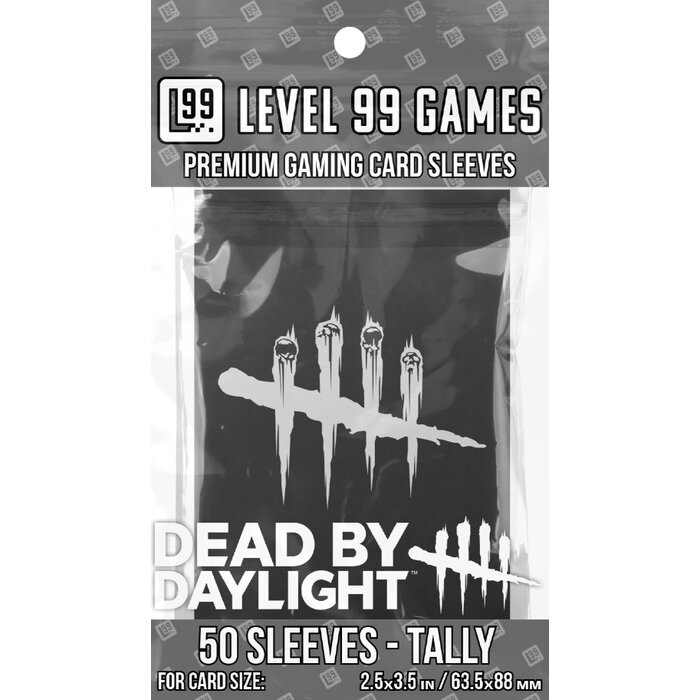 Level 99 Games Sleeves - 63.5x88mm Level 99 - 50/pk - Dead by Daylight -