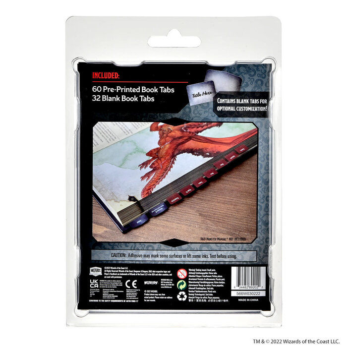 Wizkids/NECA LLC D&D Book Tabs -