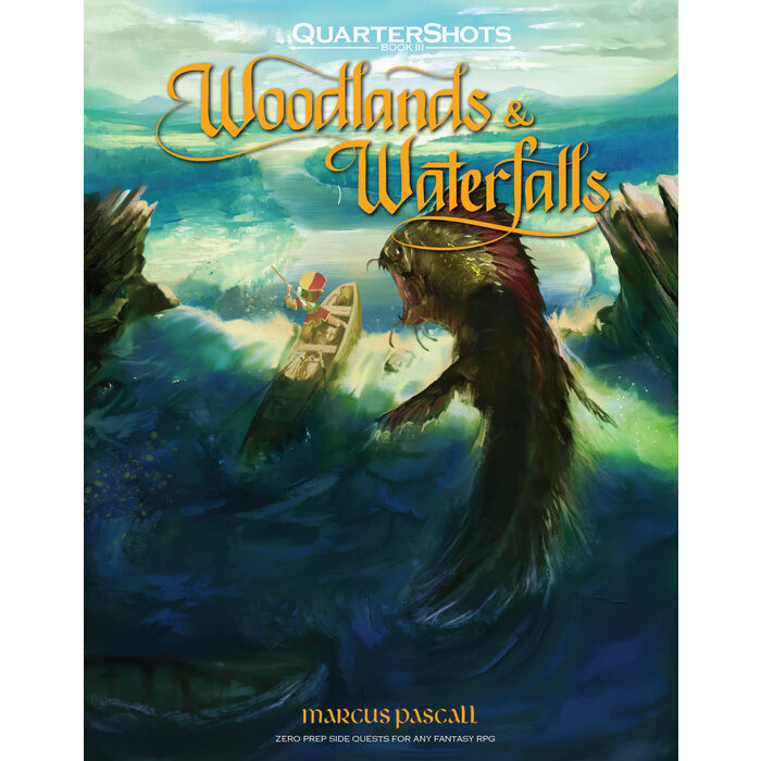 Misc RPGs Quartershots: Woodlands & Waterfalls