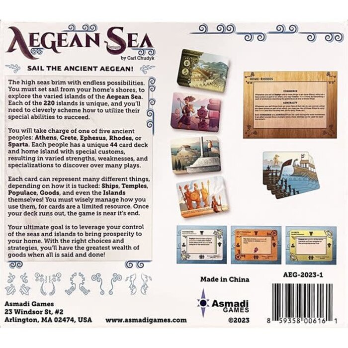 Asmadi Games Aegean Sea