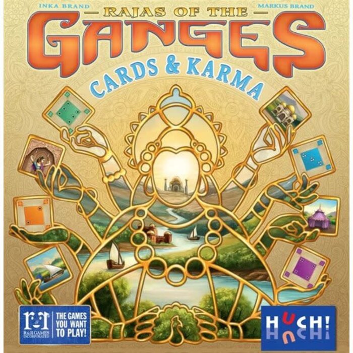 R&R Games Rajas of the Ganges: Cards & Karma