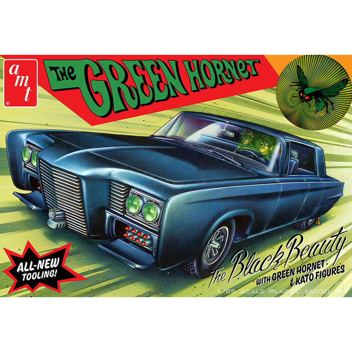 AMT Models The Green Hornet The Black Beauty Model Kit (1:25 Scale)
