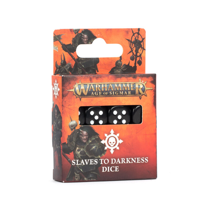 Games Workshop Warhammer Age of Sigmar: Slaves to Darkness - Dice Set