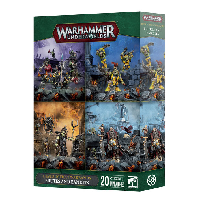 Games Workshop Warhammer Underworlds: Destruction Warbands: Brutes and Bandits