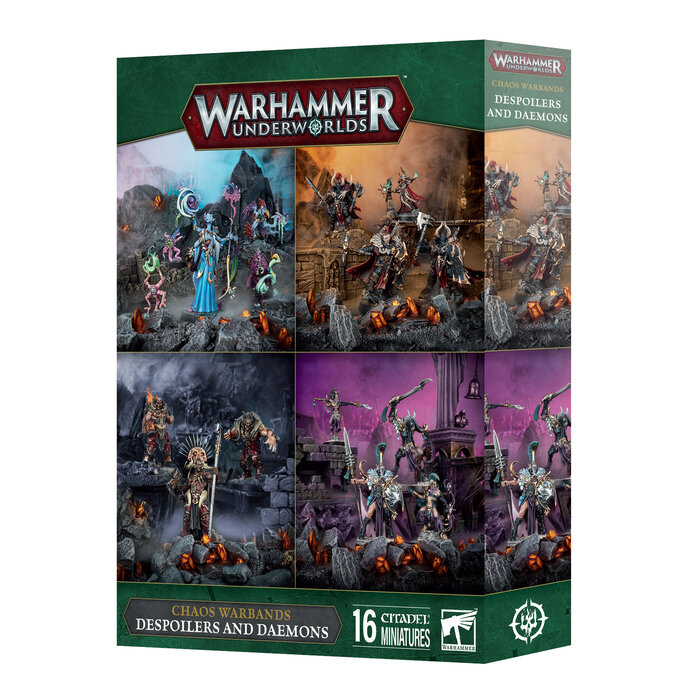 Games Workshop Warhammer Underworlds: Chaos Warbands: Despoilers and Daemons