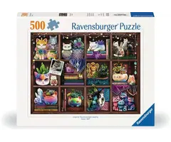 Ravensburger 500 pcs - Cubby Cats & Succulents