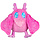 Squishable Snacker Pink Baby Mothman 5"