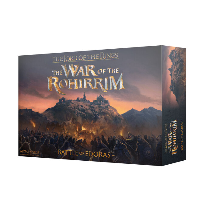 Games Workshop Lord of the Rings: Middle-Earth Strategy Battle Game - The War of the Rohirrim – Battle of Edoras