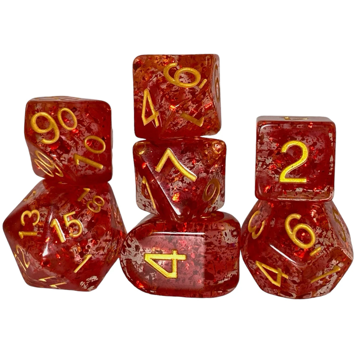 Roll 4 Initiative 7-Piece RPG Dice Set: Roll 4 Initiative -