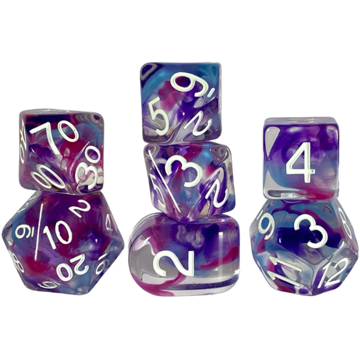 Roll 4 Initiative 7-Piece RPG Dice Set: Roll 4 Initiative -
