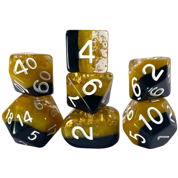 Roll 4 Initiative 7-Piece RPG Dice Set: Roll 4 Initiative -