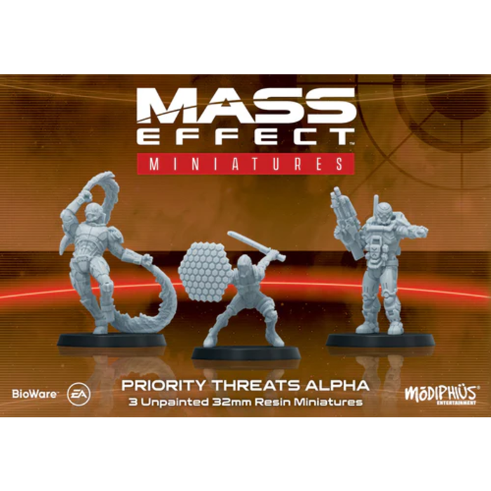 Modiphius Mass Effect: The Board Game - Priority Threats Alpha: Resin Collectors Miniatures Set