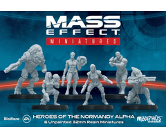 Modiphius Mass Effect: The Board Game - Heroes of the Normandy Alpha: Resin Collectors Miniatures Set