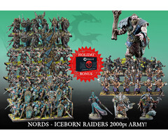 Para Bellum Wargames Conquest: Nords - Iceborn Raiders 2000pt army