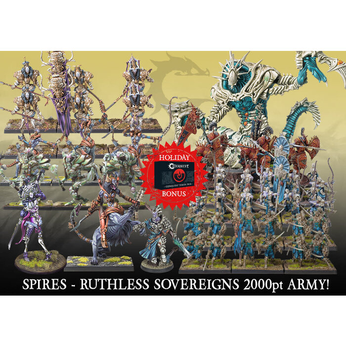 Para Bellum Wargames Conquest: Spires - Ruthless Sovereigns - 2000pt army