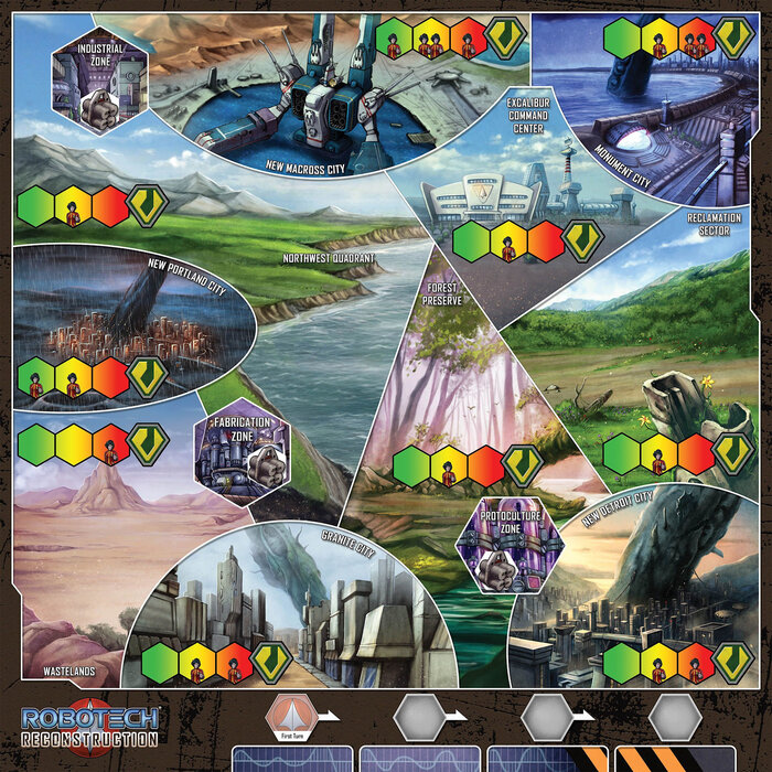 Misc Board Games Robotech: Reconstruction