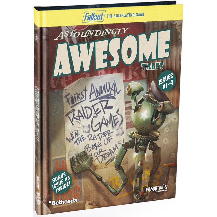 Modiphius Fallout RPG - Astoundingly Awesome Tales 1-4